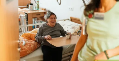 Woman in hospital after first 20 days of Medicare rehab