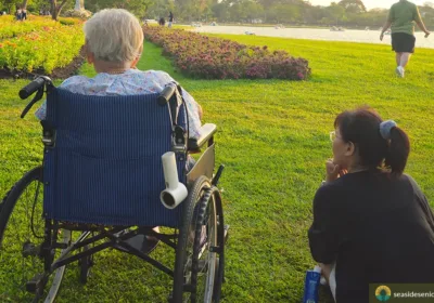 Seaside Senior Services, LLC caregiver providing In-Home Care for Aging Veterans